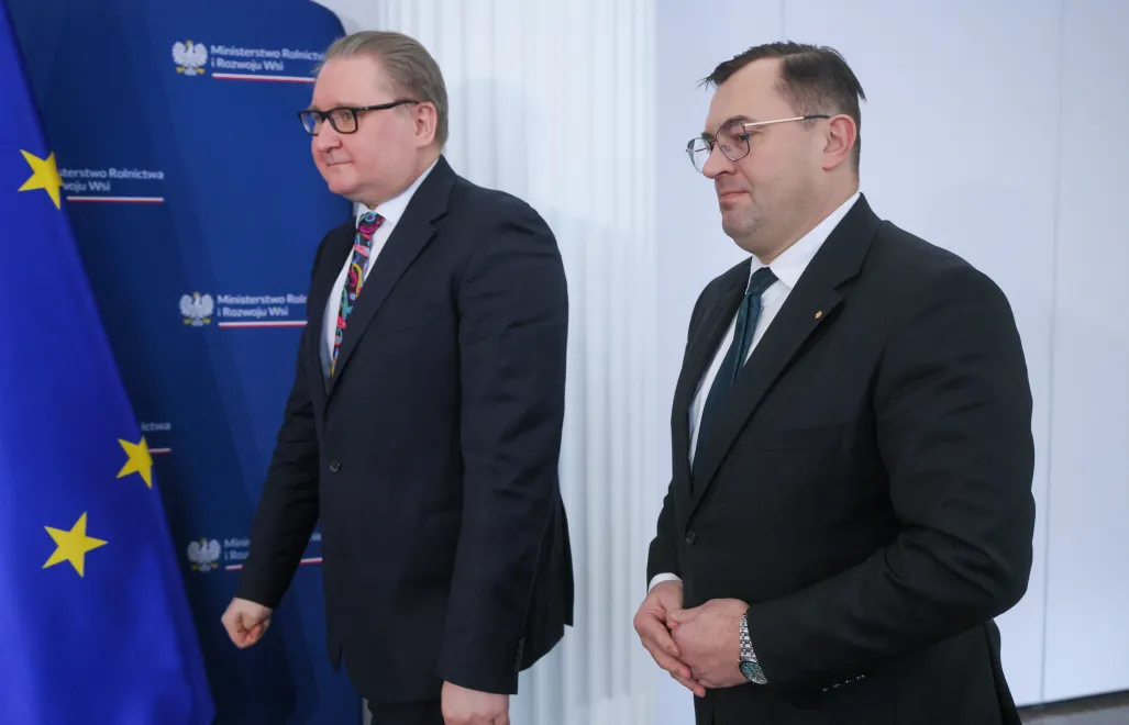 Stefan Krajewski, Taras Kaczka. Fot. PAP/	Rafał Guz