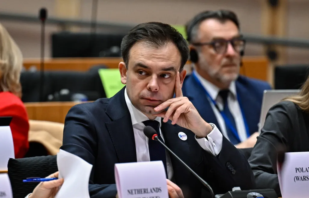 Minister finansów Andrzej Domański. Fot. PAP/Wiktor Dąbkowski