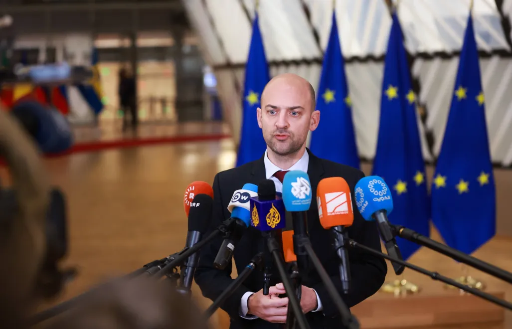 Міністр закордонних справ Франції Жан-Ноель Барро. Fot. PAP/EPA/Olivier Hoslet 