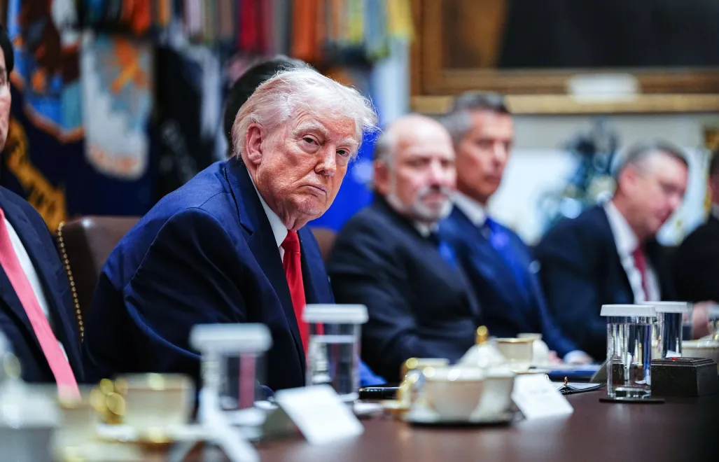 Donald Trump. Fot. PAP/EPA/AARON SCHWARTZ