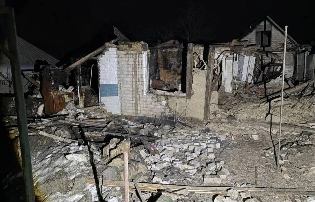 Наслідки удару по Дніпропетровщині. Fot. Facebook/Олександр Ганжа. 