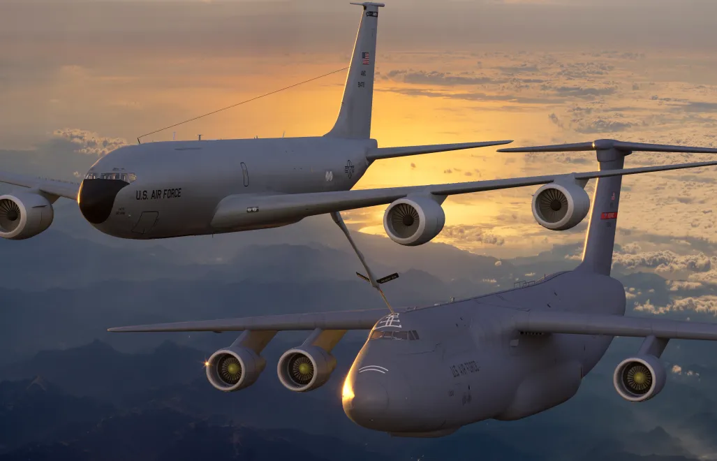 Samoloty transportowe C-5. Fot. Adobe Stock/Mike Mareen