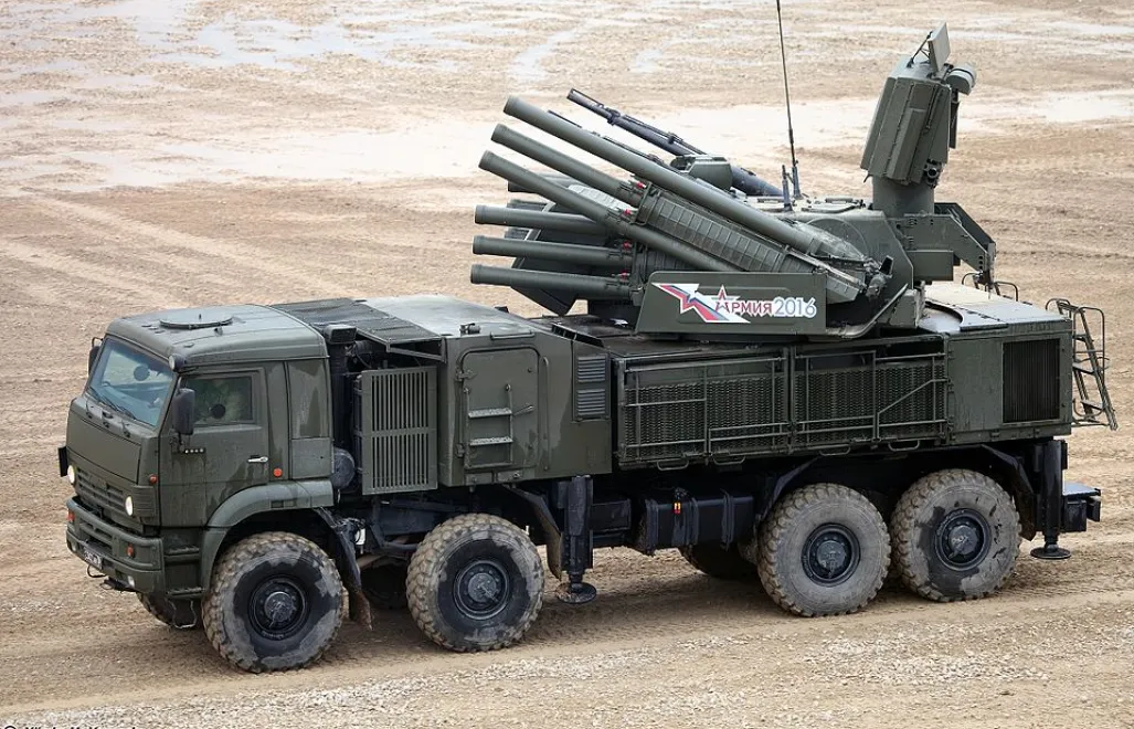 Панцир-С на на шасі КАМАЗа-6560. Fot. Wikimedia Commons/Vitaly V. Kuzmin