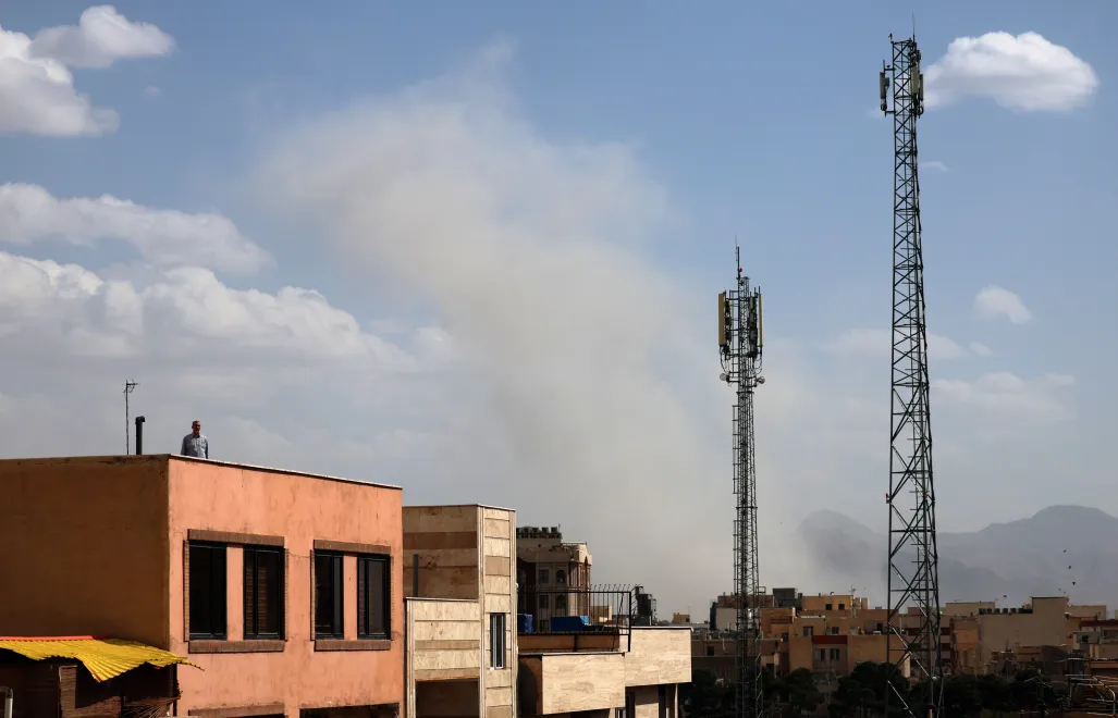Teheran po ataku ze strony Izraela i USA. Fot. PAP/ EPA/ABEDIN TAHERKENAREH