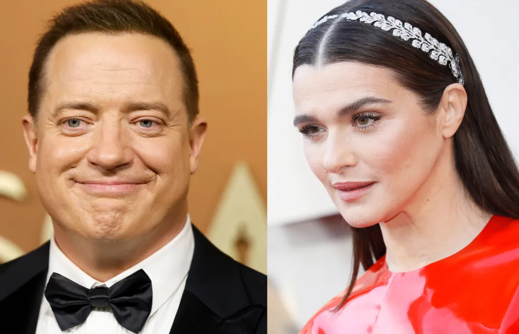 Brendan Fraser, Rachel Weisz. Fot. PAP/EPA/EPA/CAROLINE BREHMAN, ETIENNE LAURENT