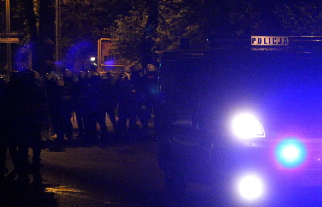 Policja Fot. PAP/Andrzej Grygiel