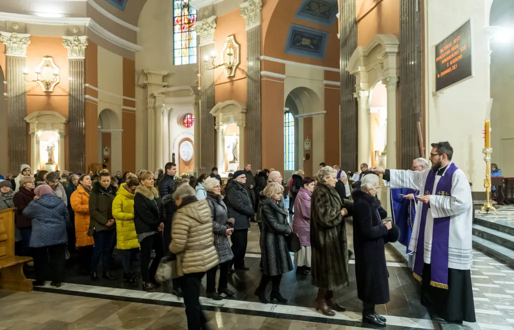 Środa Popielcowa. Zdj. Ilustracyjne. Fot. PAP/Tytus Żmijewski