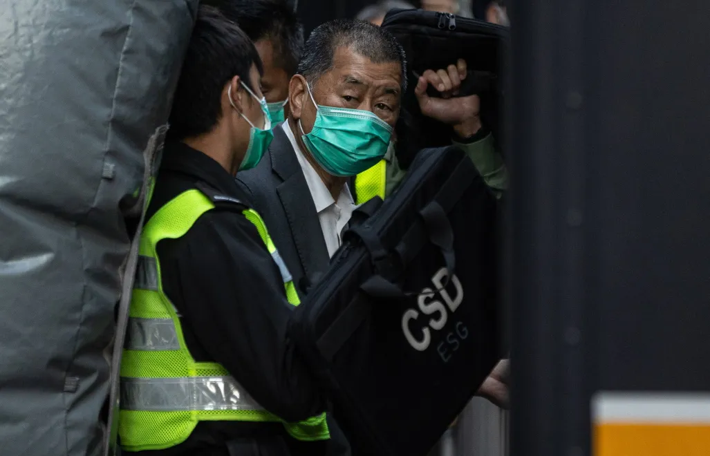 Jimmy Lai. Fot. EPA/JEROME FAVRE