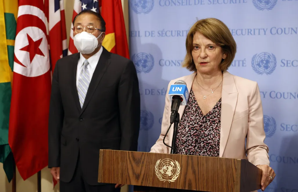 Mona Juul, fot. PAP/EPA/JASON SZENES