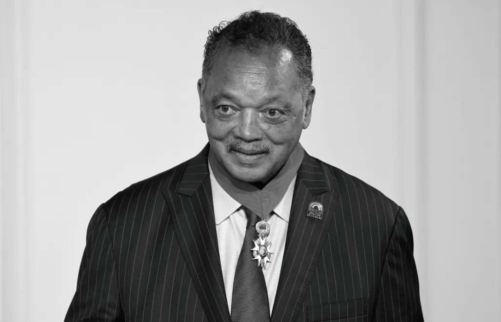 Jesse Jackson. Fot. PAP/EPA/LUDOVIC MARIN / POOL MAXPPP