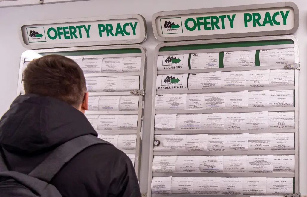 Urząd pracy (zdjęcie ilustracyjne). Fot. PAP/Tytus Żmijewski