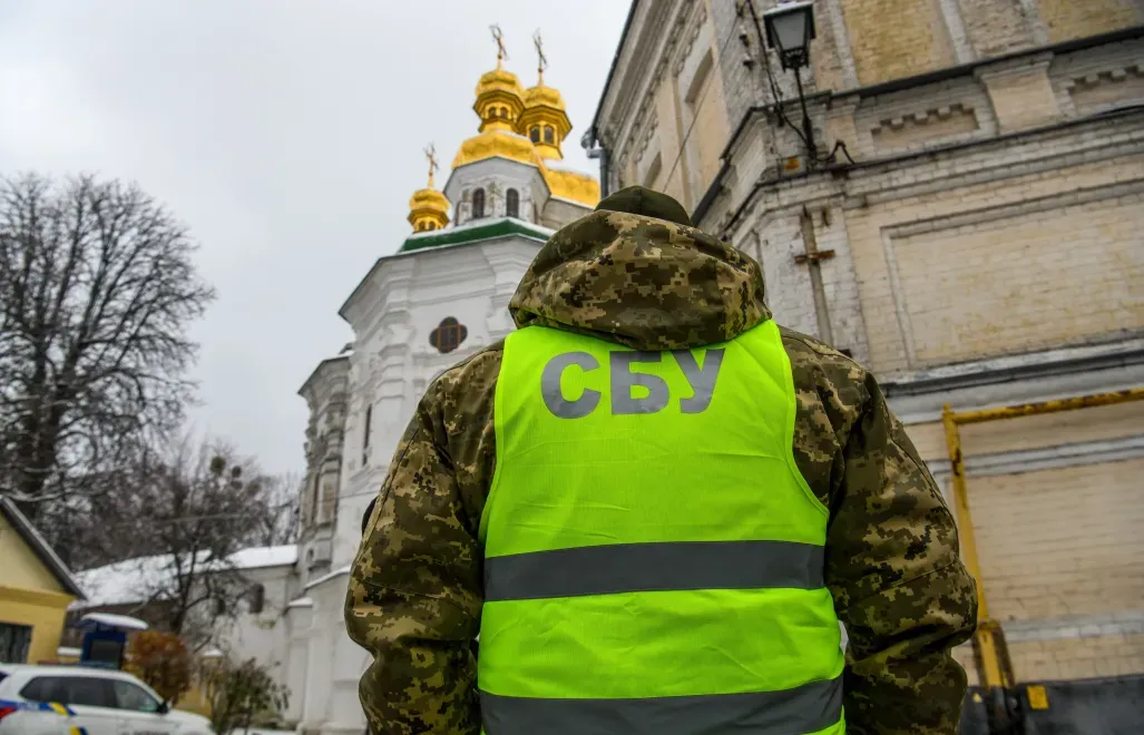 Funkcjonariusz SBU (zdjęcie ilustracyjne). Fot. PAP/Vladyslav Musiienko