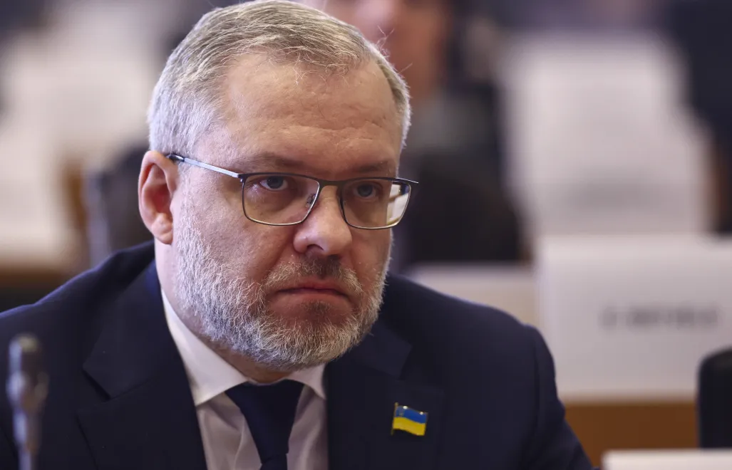 Герман Галущенко. Fot. PAP/EPA/OLIVIER HOSLET