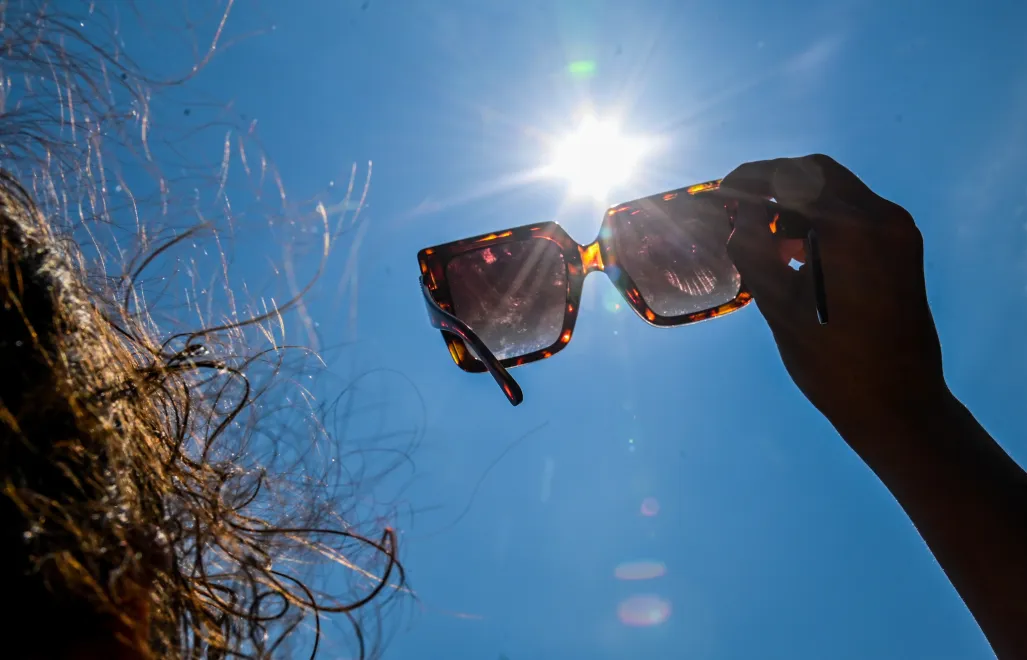 Słońce Fot. PAP/Marcin Bielecki