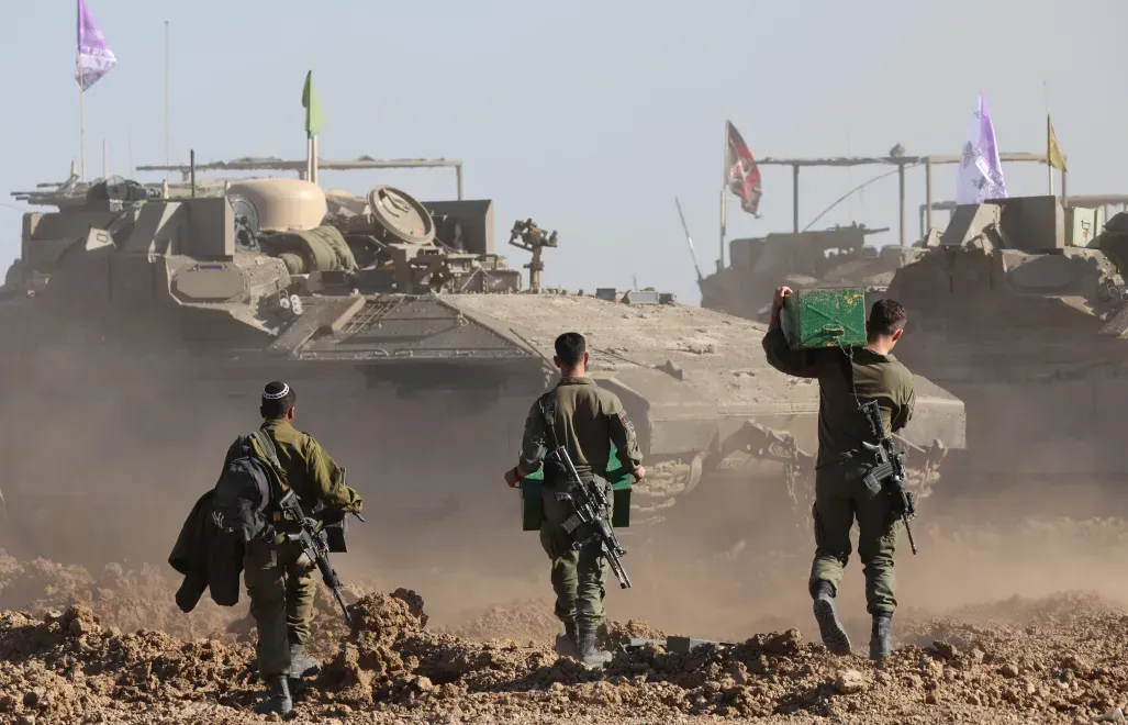 Wojsko izraelskie, fot. PAP/EPA/ABIR SULTAN