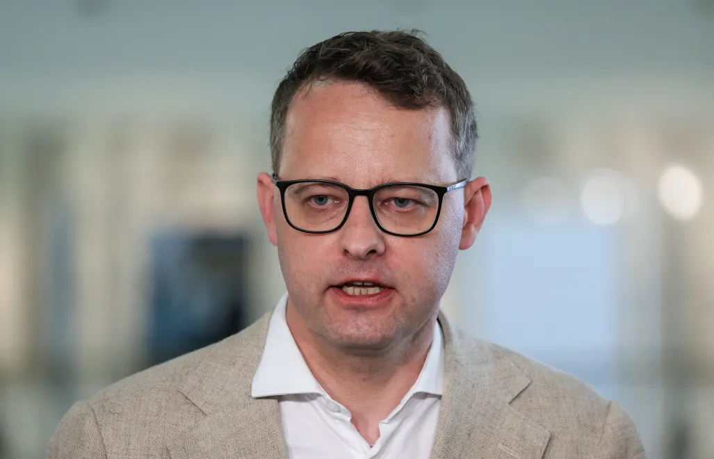  Marcin Romanowski. Fot. PAP/Paweł Supernak