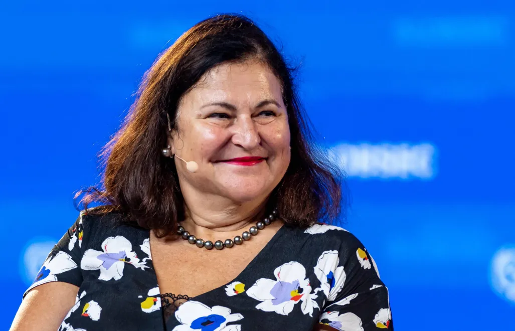 Посол ЄС в Україні Катаріна Матернова. Fot. PAP/EPA/MARTIN DIVISEK