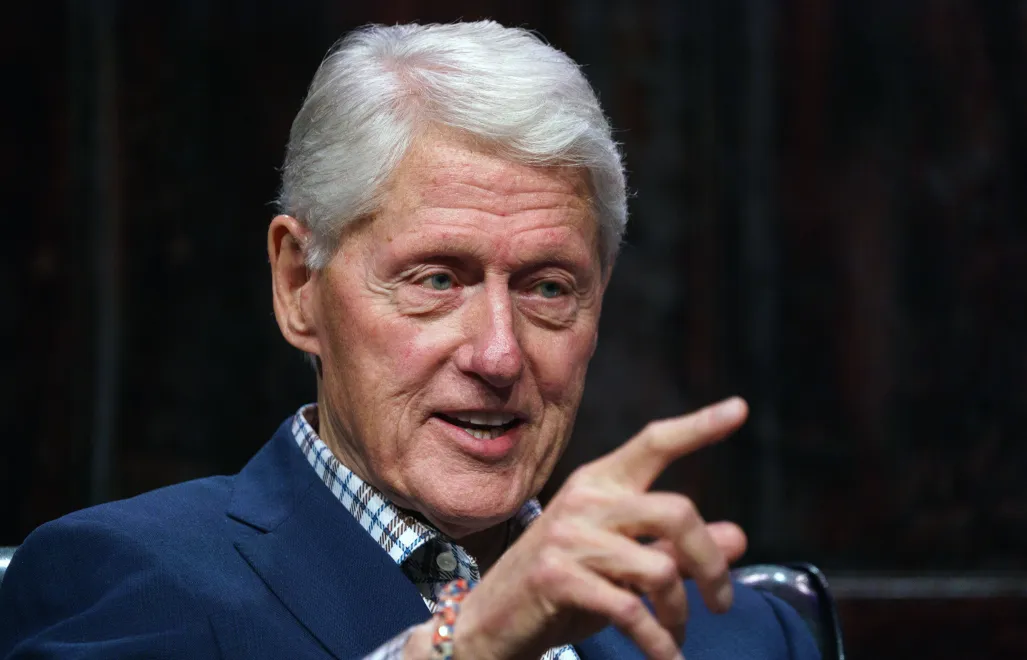 Bill Clinton. Fot. PAP/EPA/WILL OLIVER 