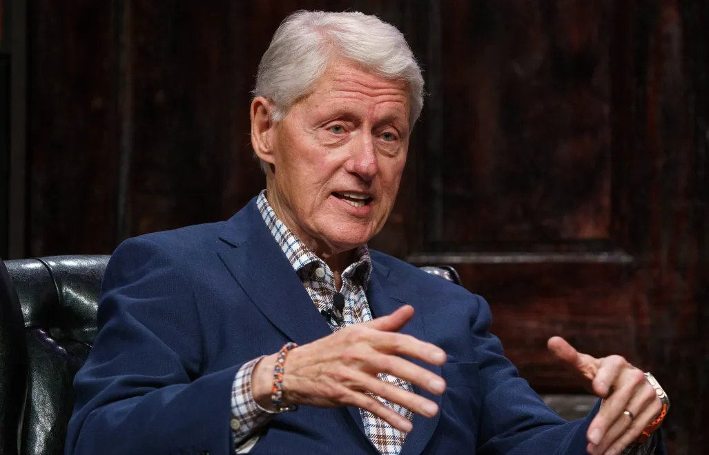 Bill Clinton Fot. PAP/EPA/WILL OLIVER