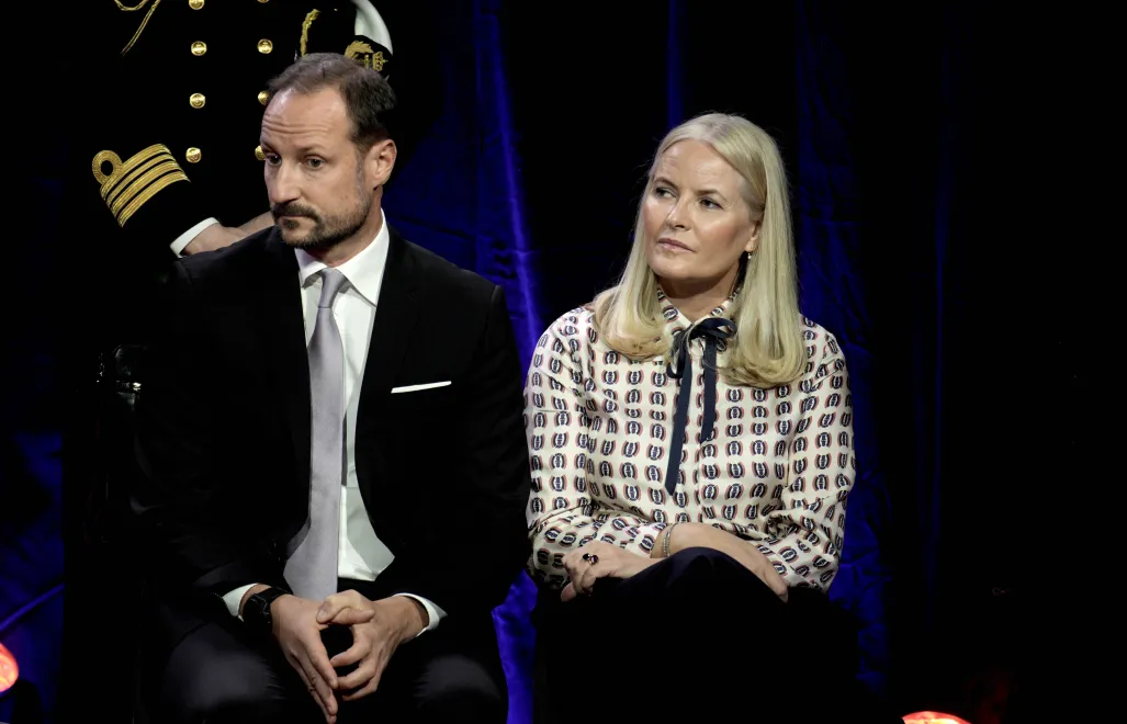 Książe Haakon i księżna Mette-Marit, fot. PAP/EPA/NTB/STIAN LYSBERG SOLUM