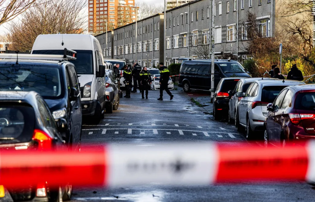 Policja w Holandii na miejscu zbrodni, zdjęcie ilustracyjne, fot. PAP/EPA/ANP/JEFFREY GROENEWEG