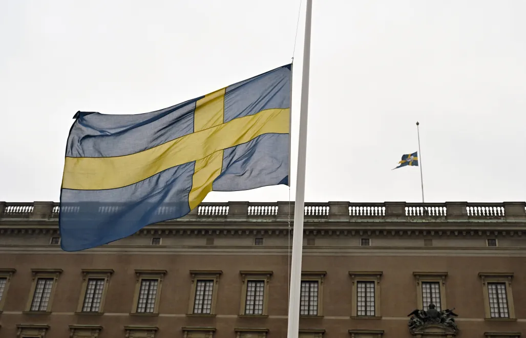 Flaga Szwecji, zdjęcie ilustracyjne, fot. PAP/EPA/TT NEWS AGENCY/JONAS EKSTROMER