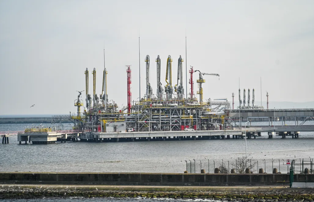 Термінал ЗПГ Свіноуйсьце, Польща. Fot. PAP/Marcin Bielecki