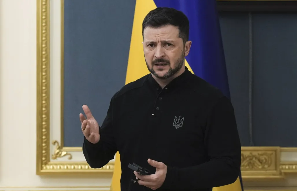 Президент України Володимир Зеленський. Fot. PAP/EPA/STRINGER