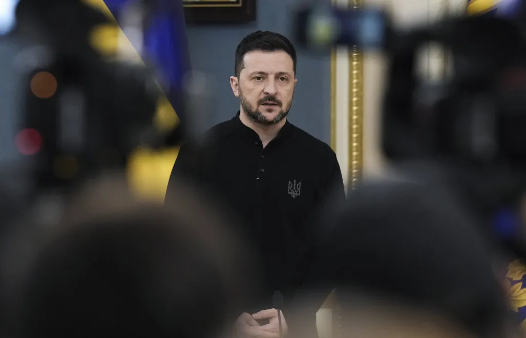 Президент України Володимир Зеленський. Fot. PAP/EPA/STRINGER