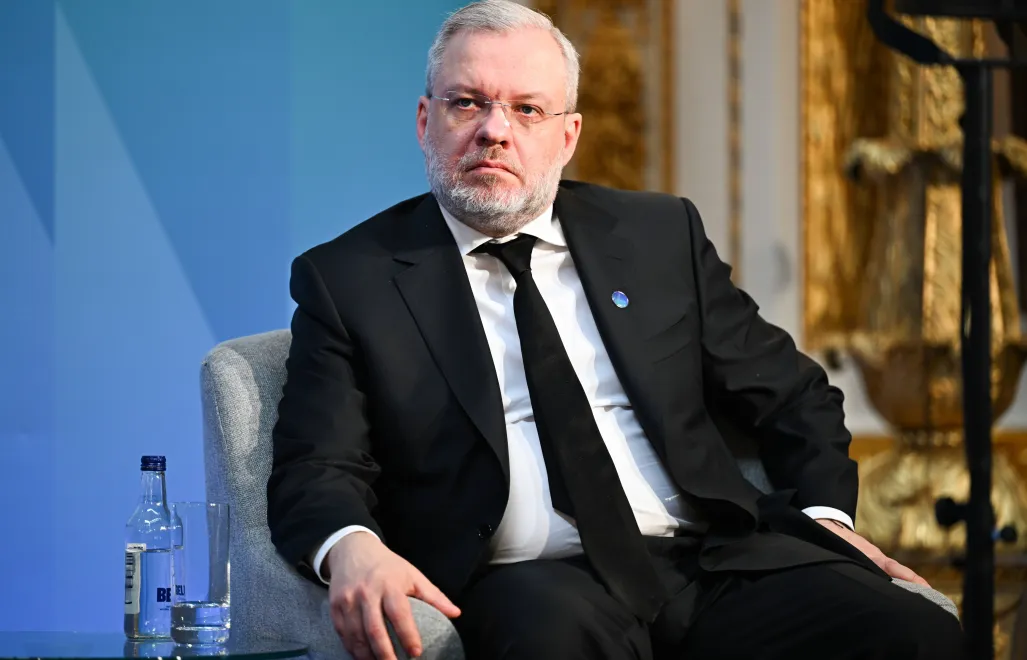 Były minister energetyki Ukrainy Herman Hałuszczenko, fot. PAP/EPA/BLOOMBERG POOL/CHRIS J. RATCLIFFE / POOL
