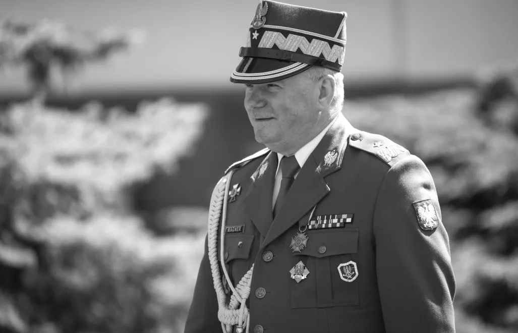 Prezydent Nawrocki pośmiertnie odznaczył gen. bryg. Piotra Wagnera. Fot. PAP/	Tytus Żmijewski