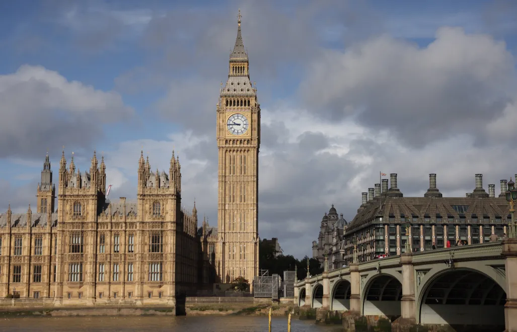 Big Ben,brytyjski Parlament. Zdj. ilustracyjne. Fot. PAP/ EPA/NEIL HALL