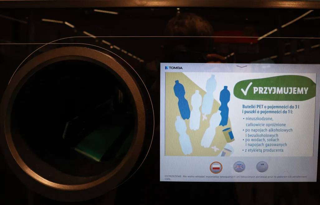 Automat kaucyjny Fot. PAP/Zubrzycki Marian