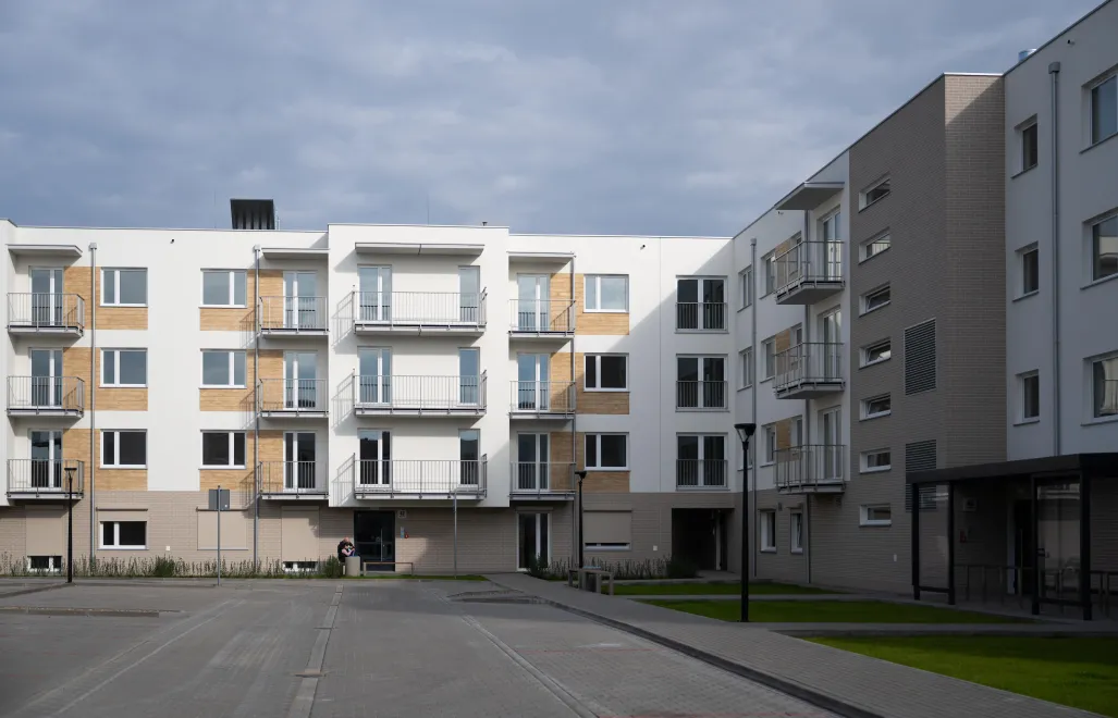 Osiedle mieszkalne Fot. PAP/Jakub Kaczmarczyk