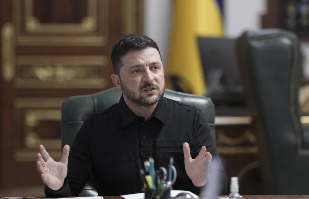 Президент України Володимир Зеленський. Fot. PAP/EPA/STRINGER