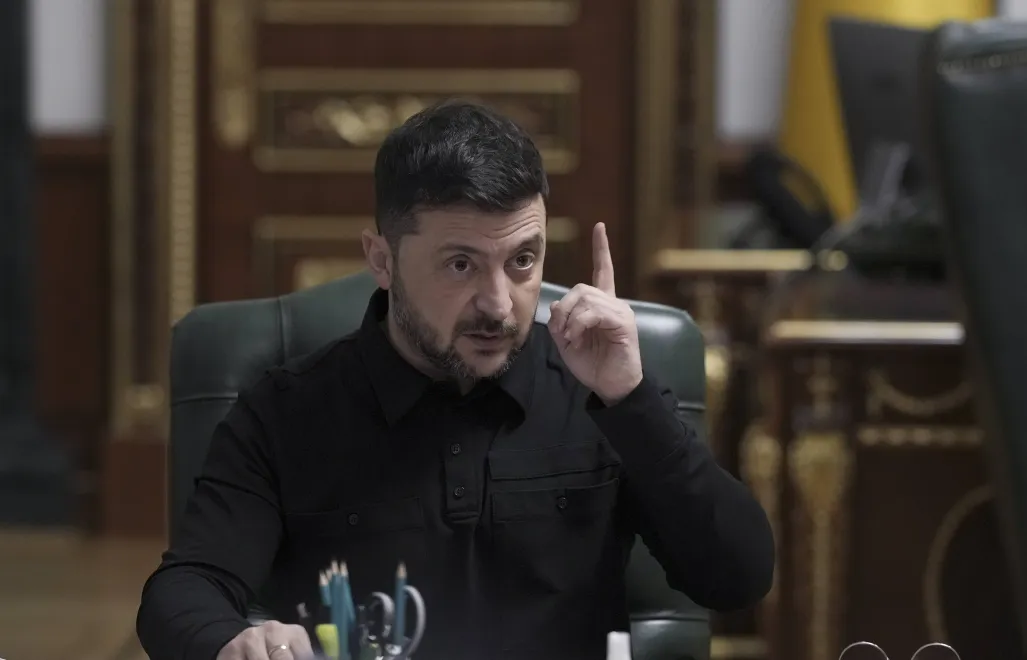 Президент України Володимир Зеленський. Fot. PAP/EPA/STRINGER