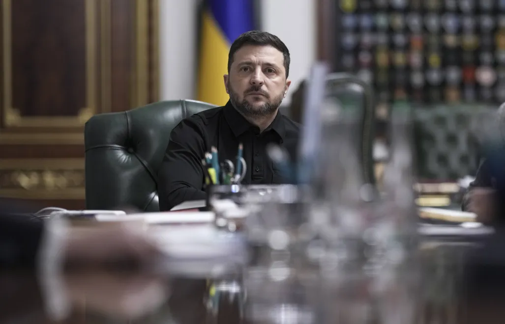 Президент України Володимир Зеленський. Fot. PAP/EPA/STRINGER