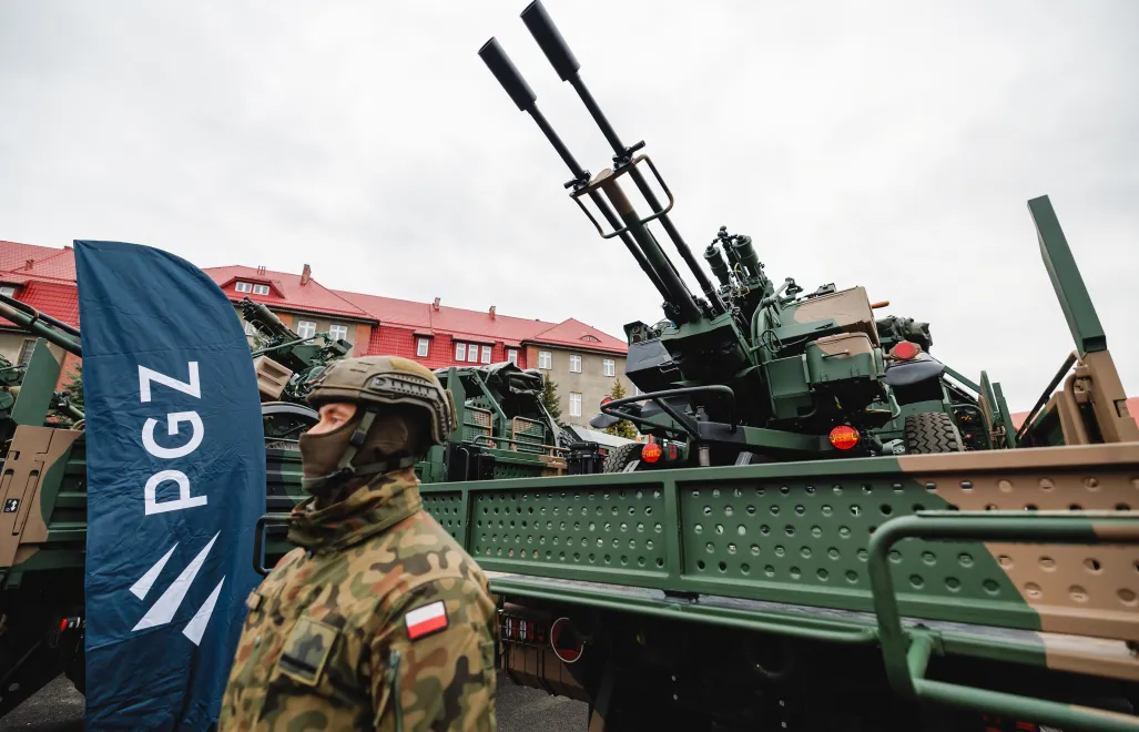 System Rakietowo-Artyleryjski PILICA. Fot. PAP/	Art Service