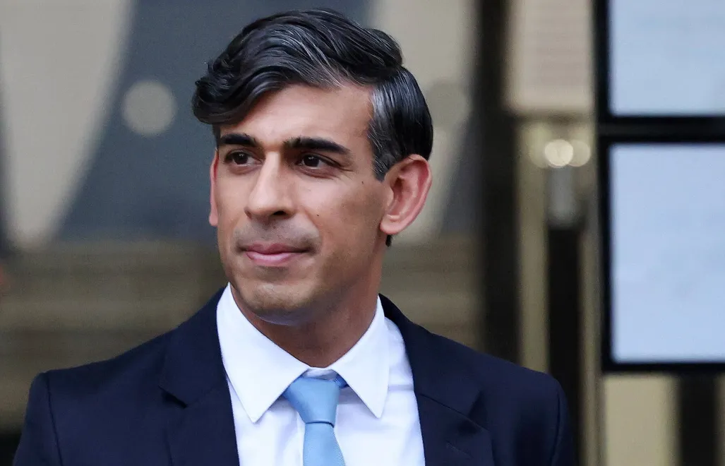 Rishi Sunak. Fot. EPA/ANDY RAIN