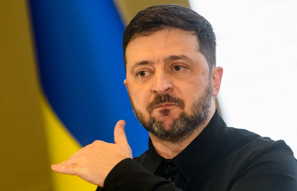 Президент Украины Владимир Зеленский. Fot. PAP/Vladyslav Musiienko