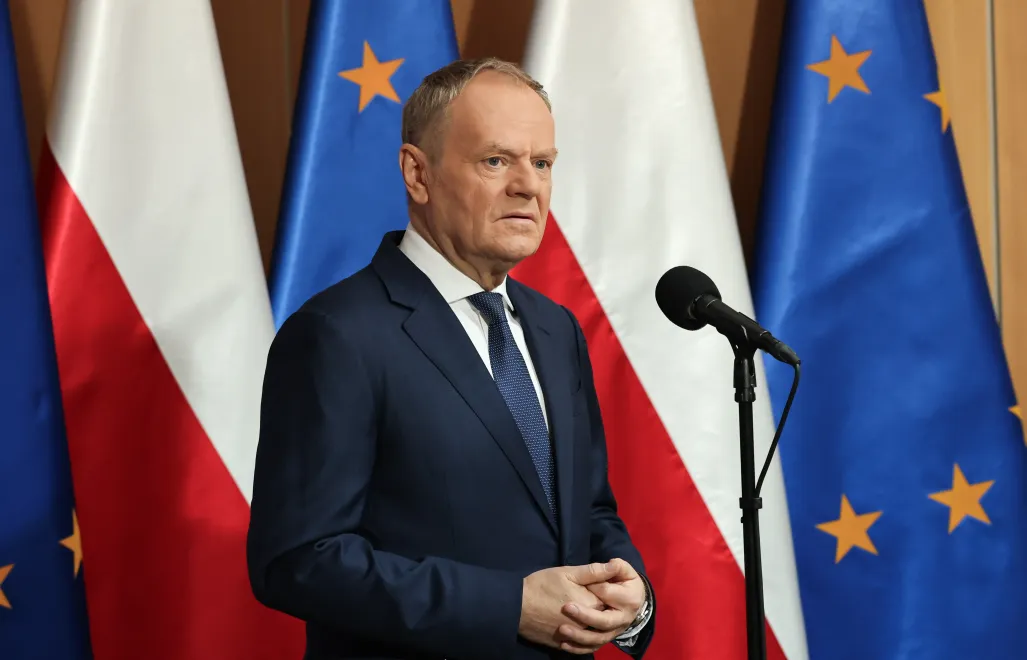 Premier Donald Tusk. Fot. PAP/Albert Zawada