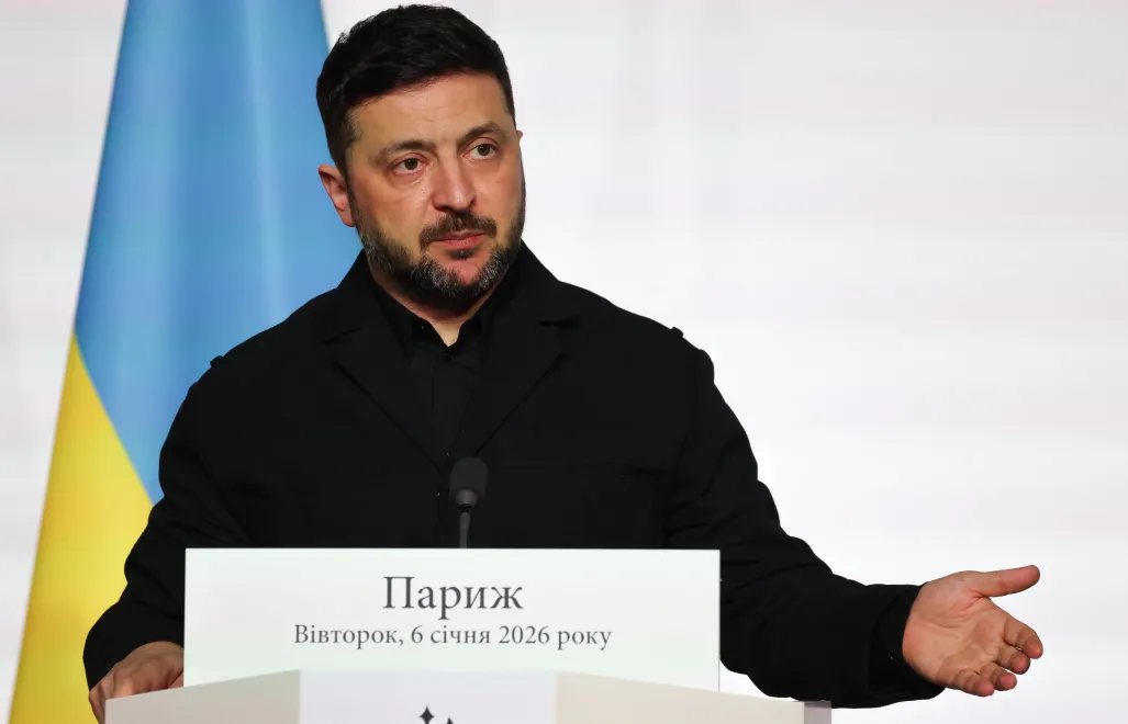 Wołodymyr Zełenski. Fot. PAP/EPA/LUDOVIC MARIN