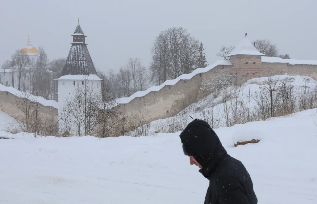 Псковская область на границе с Эстонией. Фотоиллюстрация. Fot. PAP/EPA/Maxim Shipenkov