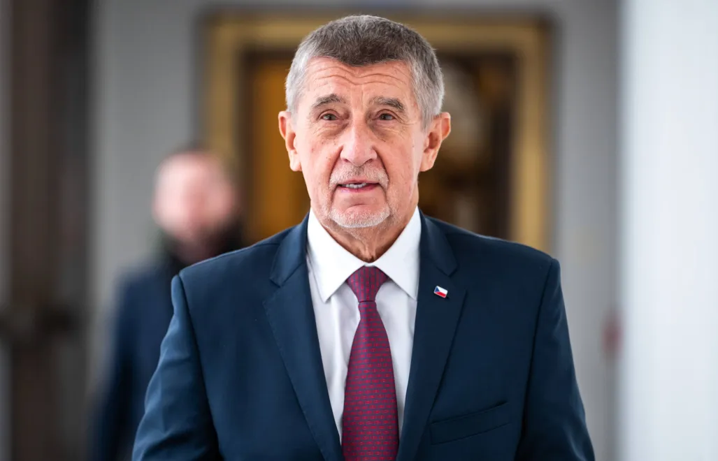 Premier Czech Andrej Babisz. Fot. PAP/EPA/STRINGER