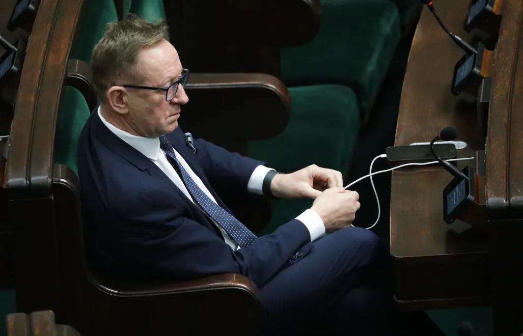 Poseł PiS Robert Telus, fot. PAP/Tomasz Gzell