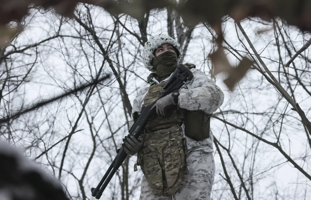 Український військовий, фотоілюстрація. Fot. PAP/EPA/OLEG MOVCHANIUK