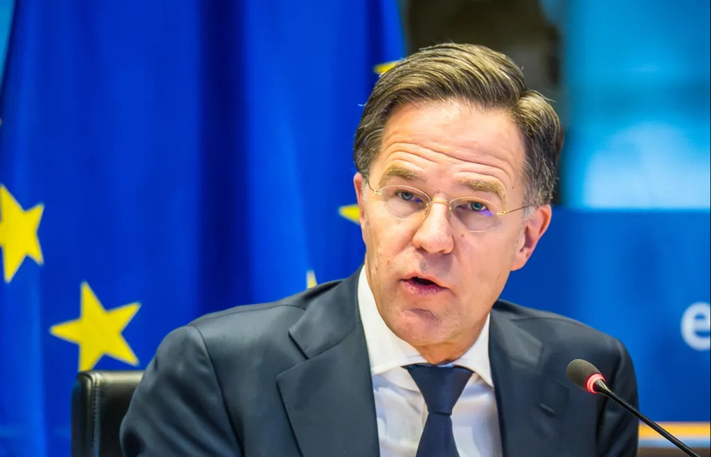 Sekretarz generalny NATO Mark Rutte. Fot. PAP/Wiktor Dąbkowski