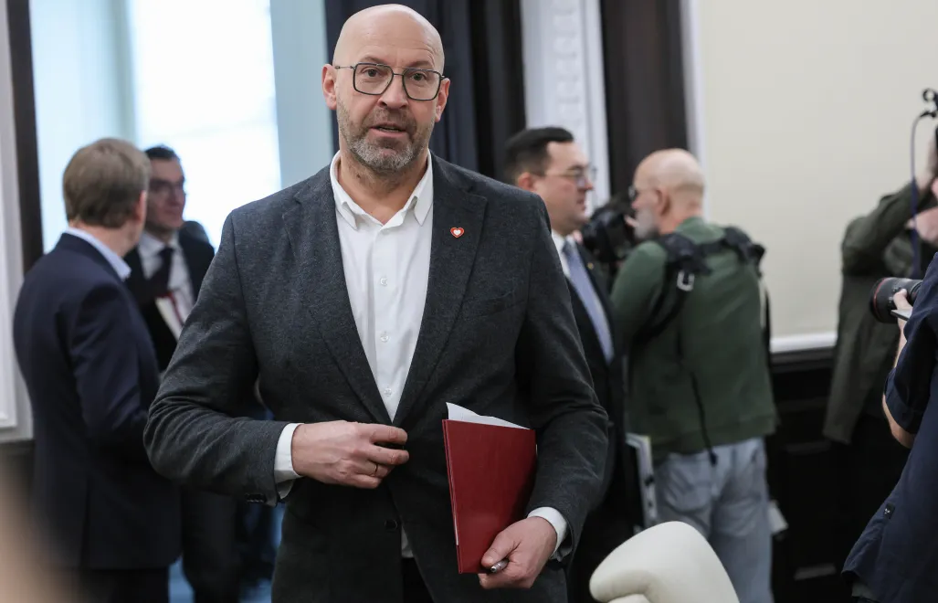 Minister sportu i turystyki Jakub Rutnicki. Fot. PAP/	Rafał Guz