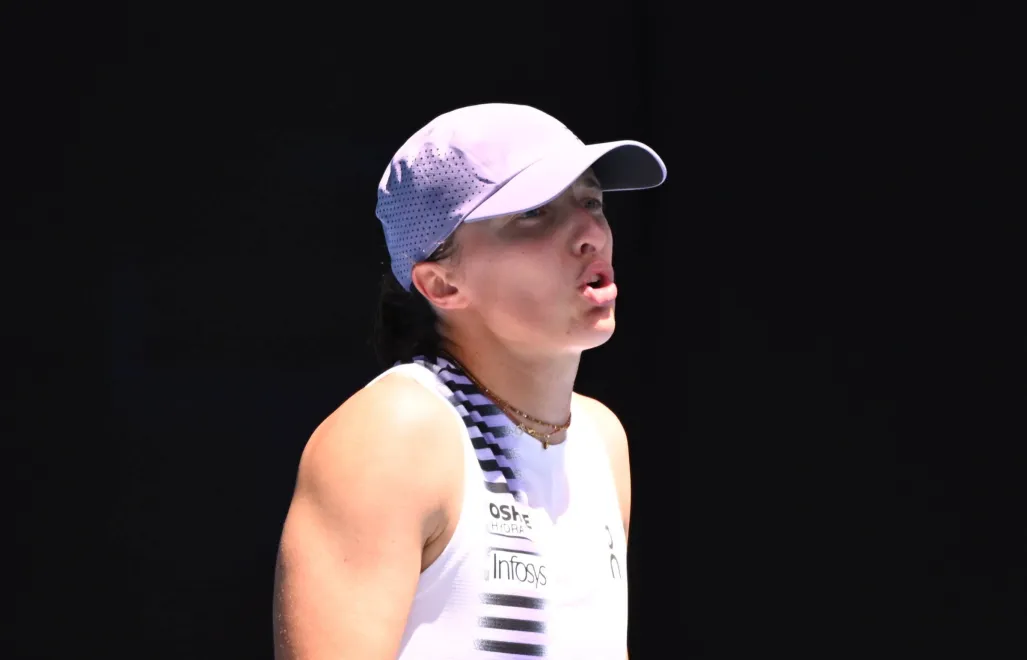 Iga Świątek. Fot. PAP/EPA/	JAMES ROSS