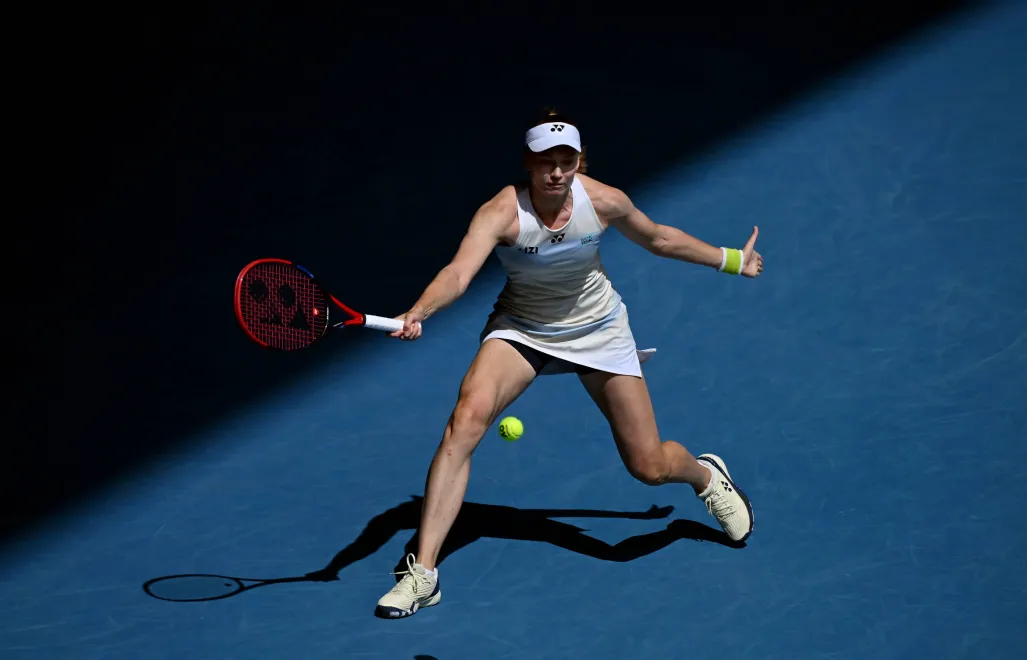 Jelena Rybakina. Fot. PAP/EPA/JAMES ROSS